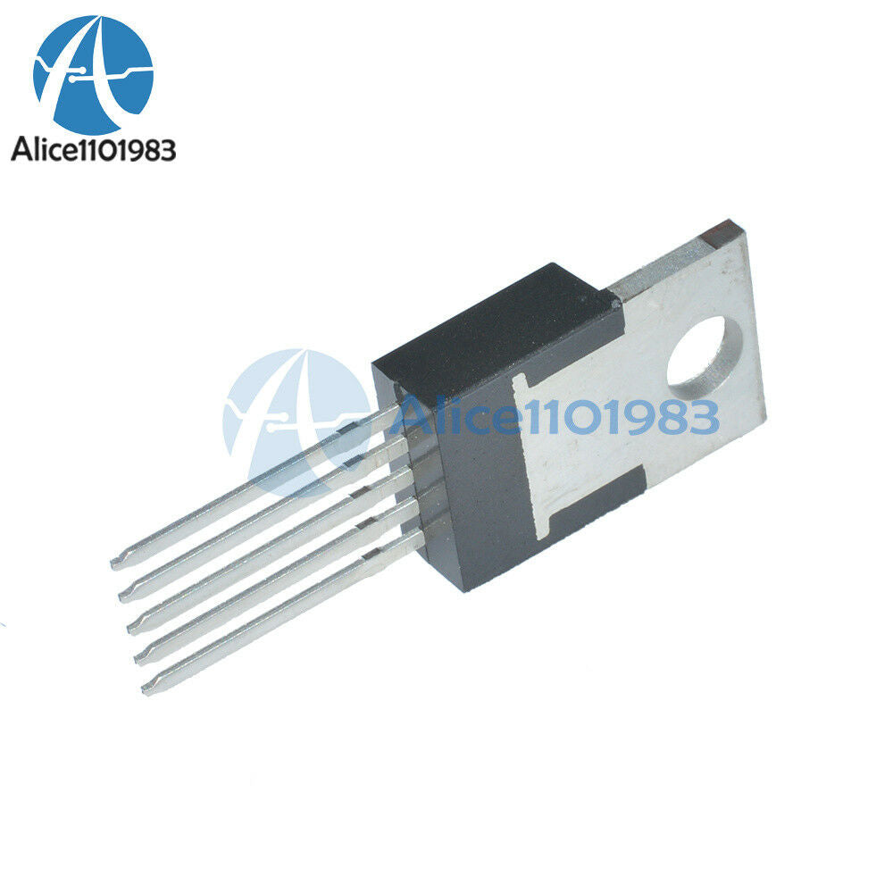 5PCS IC LM2596T-ADJ LM2596 NSC TO-220 Voltage Regulator 3A Adjustable