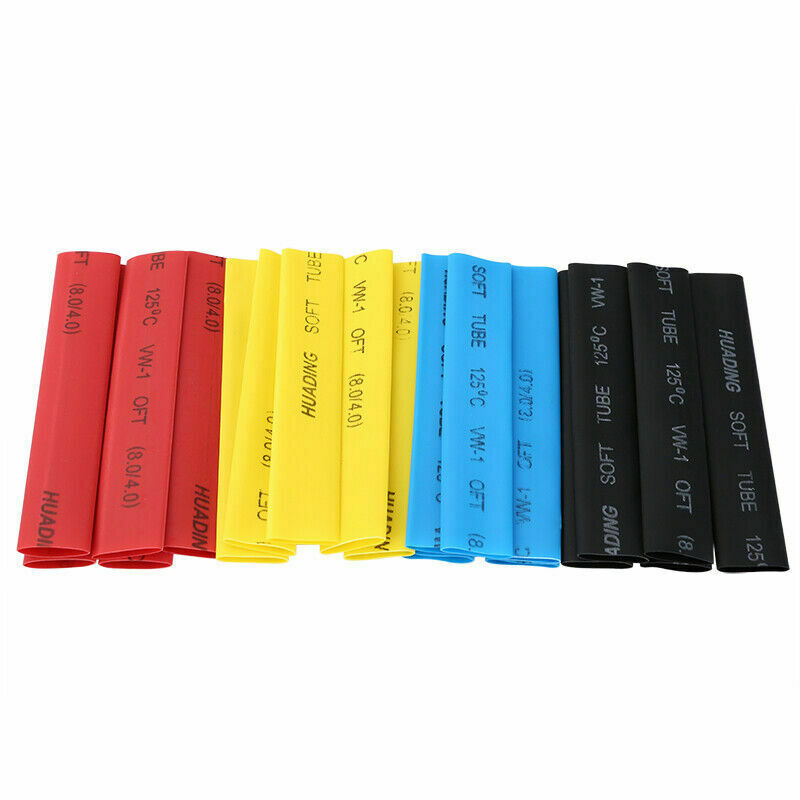400pcs 2:1 Heat Shrink Tubing Insulation Shrinkable Tube Wire Cable Sleeve Kits