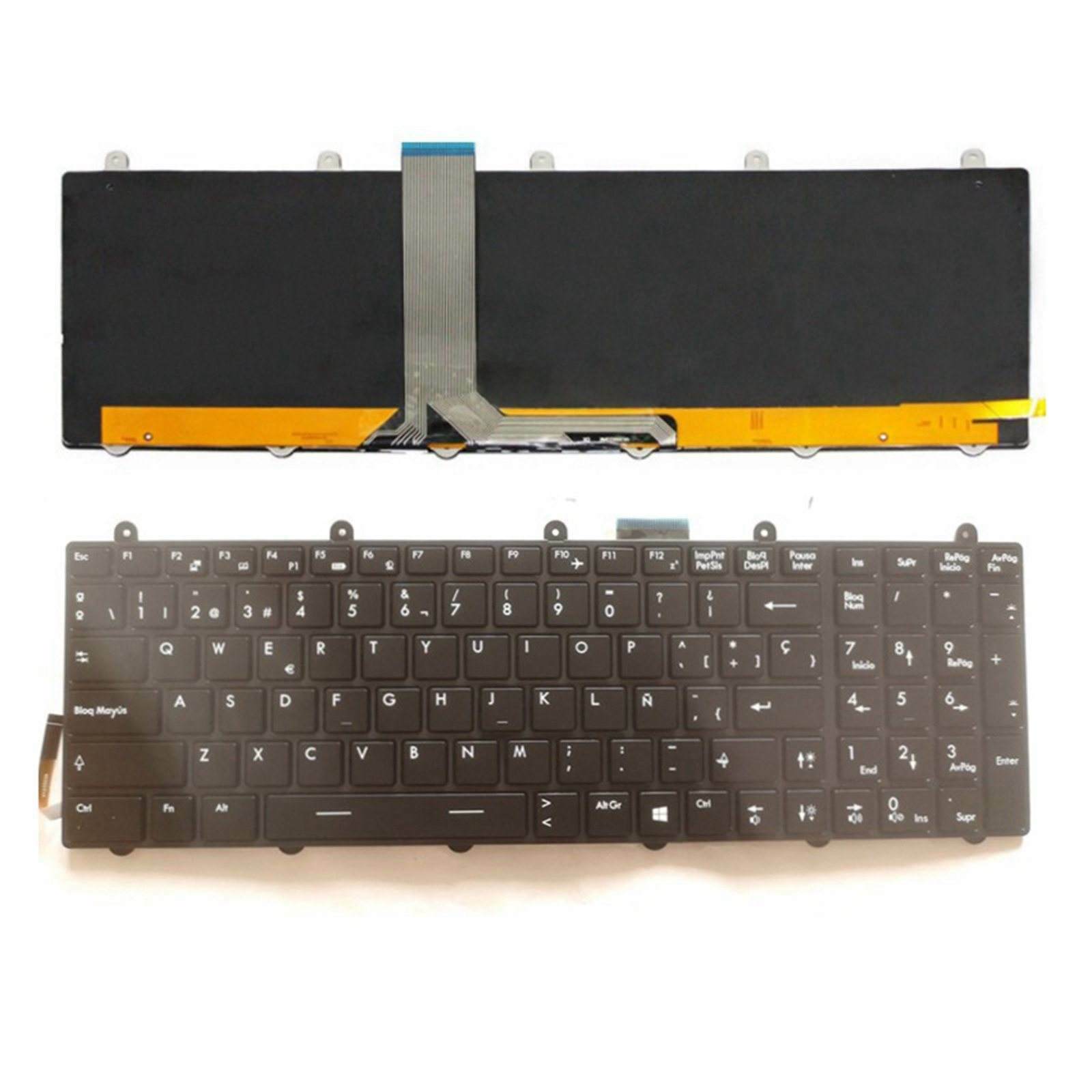 Spanish Laptop Keyboard Replacement for MSI CR70 CR61 CR60 CX61 CX70 GE70 GE60