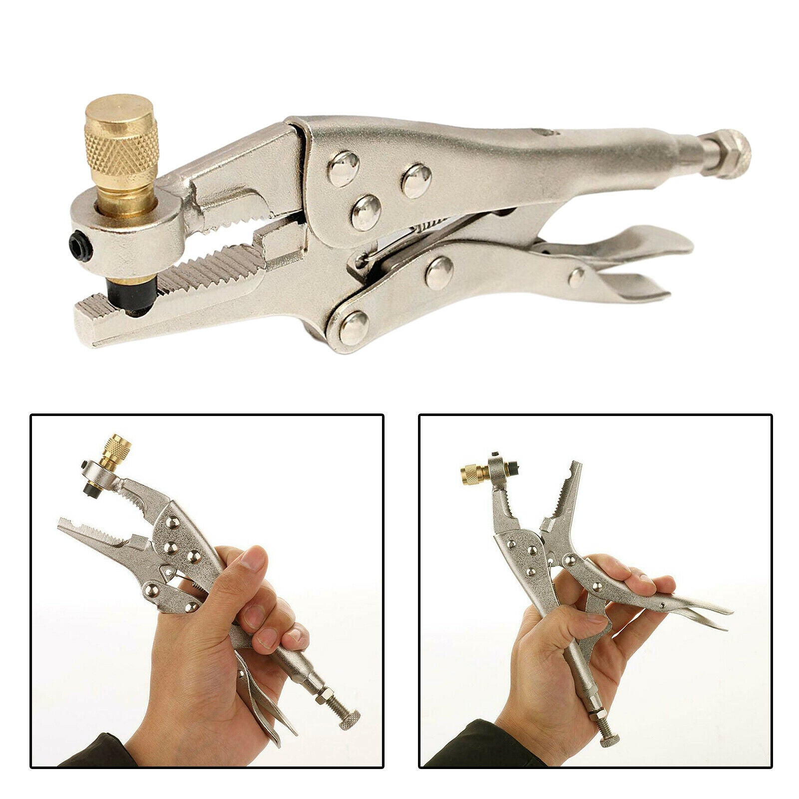 Rugged Long Lasting Recovery Cold Pipe Pliers w / 1/4 inch SAE