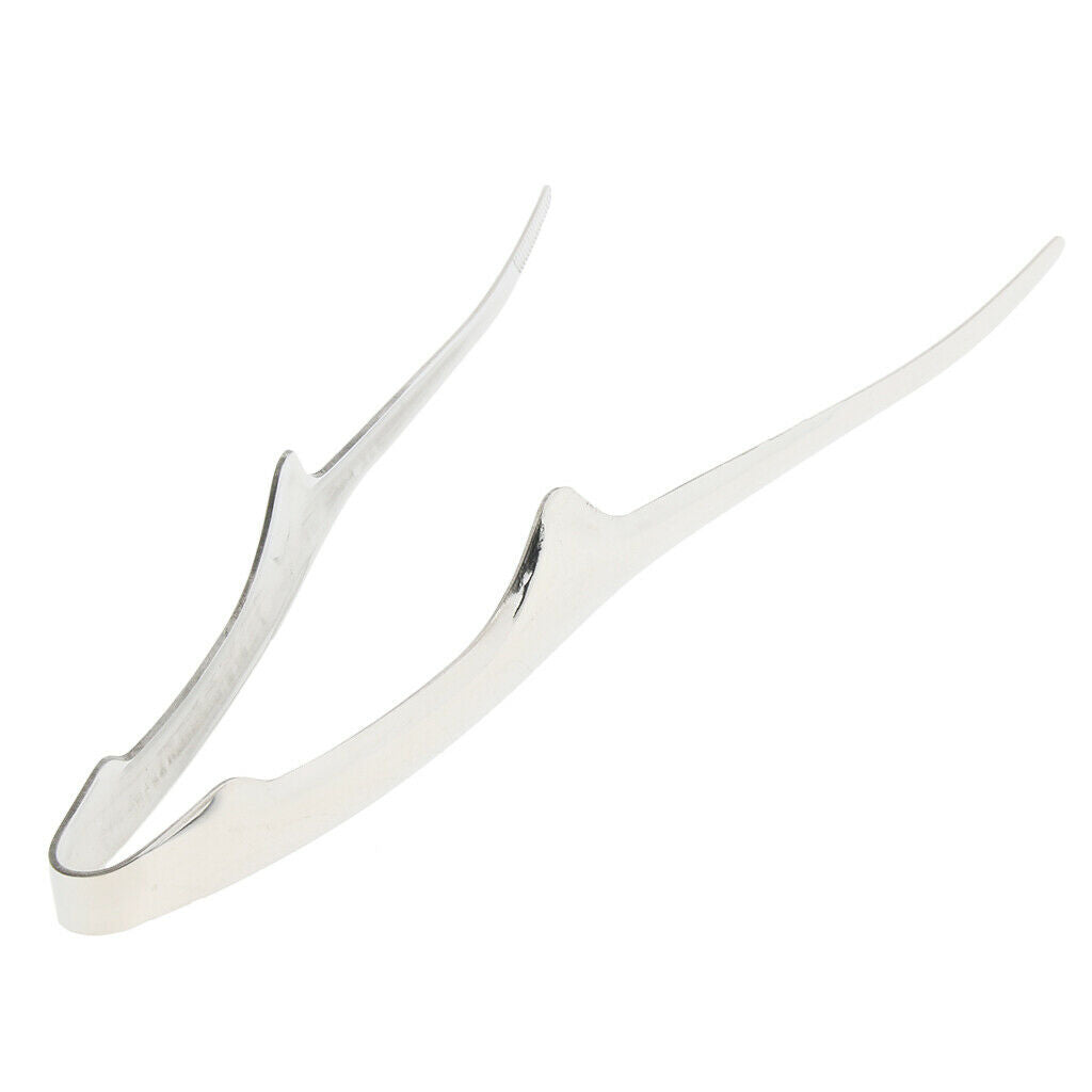 Lightweight Stainless Steel Barbecue Clip Cooking Food Tongs BBQ Turner