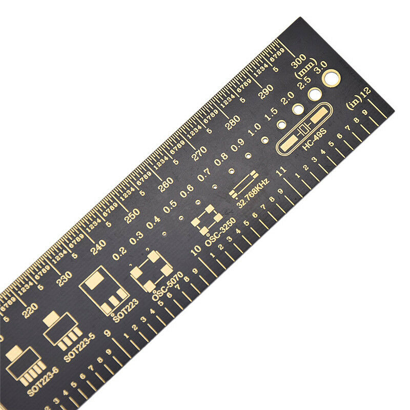 1pc PCB Ruler Measuring Tool High Precision Tools 30CM Handcraft Accessory