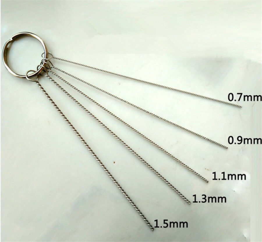 11pc/Set Car Windshield Spray Wiper Nozzle Washer Jet Cleaning Needle Brush Tool