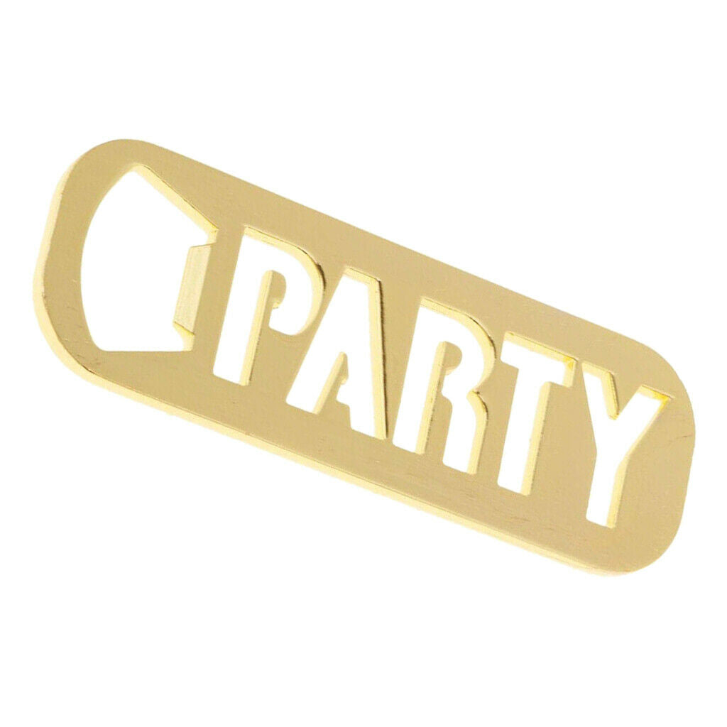 Golden Practical Wine Beer Bottle Opener Wedding Party Set Gift