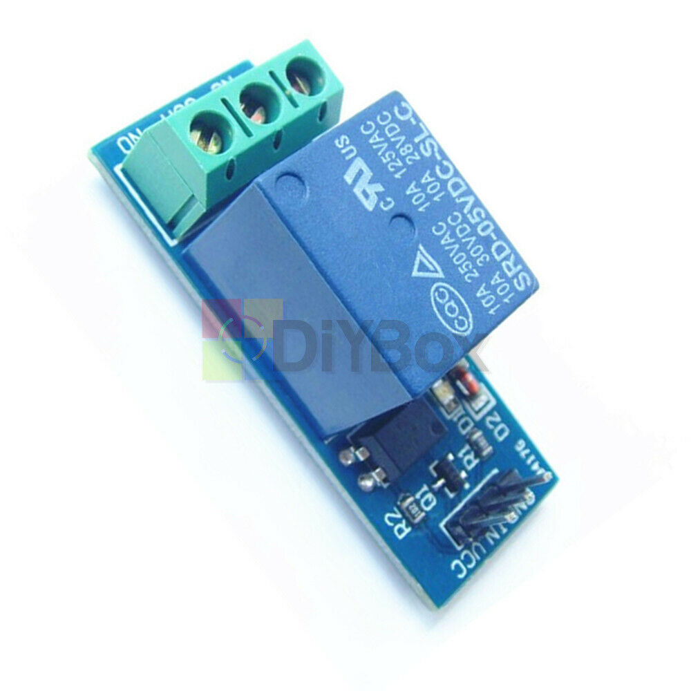5V 1 Channel 1-CH Relay Shield Module w/ Optocoupler For PIC AVR DSP ARM Arduino