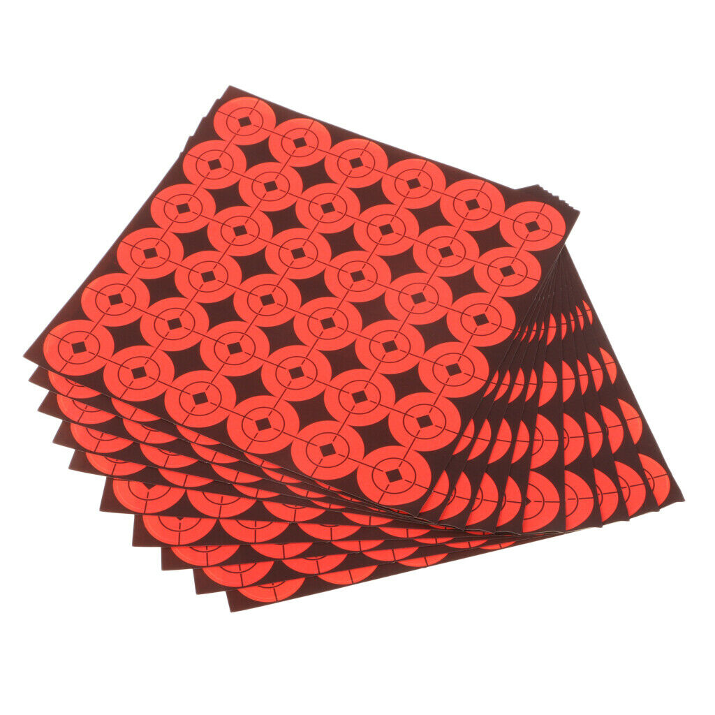 1800pcs Bulk Shooting Paper Targets Reactive Splatter Stickers Hunting