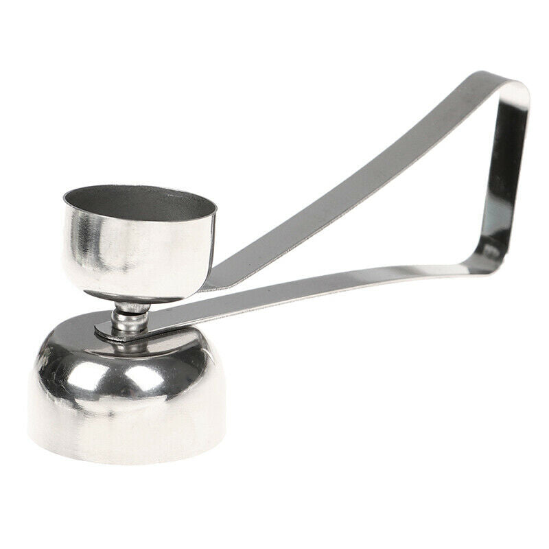stainless steel double-headed metal egg scissors egg cutter egg shell ope JY