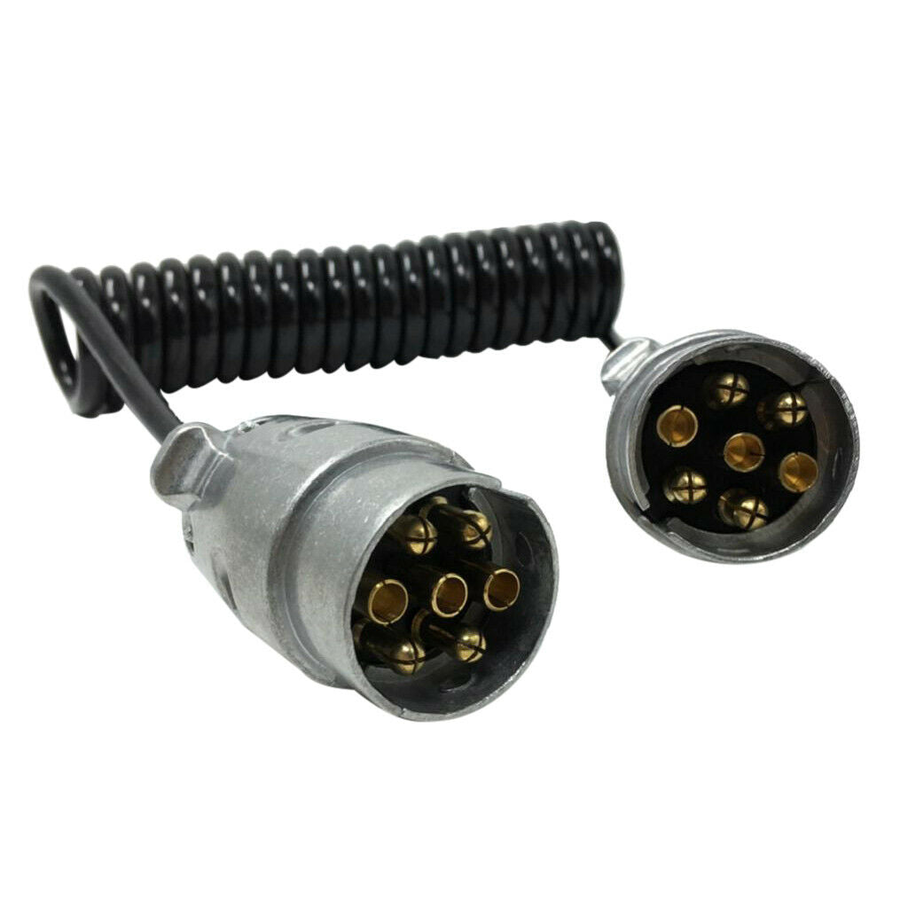 7-Pin Trailer Truck Semitrailer Plug Connector 12V 12N Type