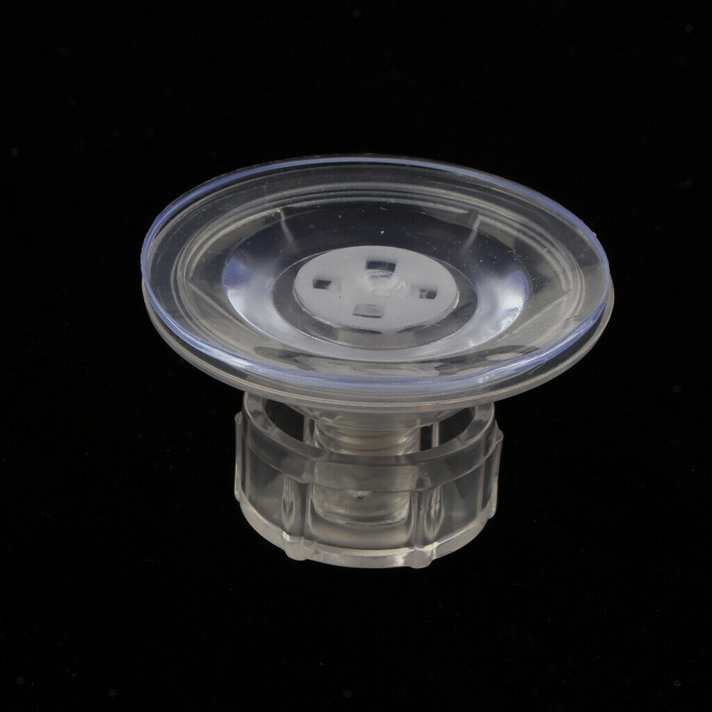 5pcs Acrylic Fish Tank Divider Suction Cup Double Suction Cup Aquarium Clip