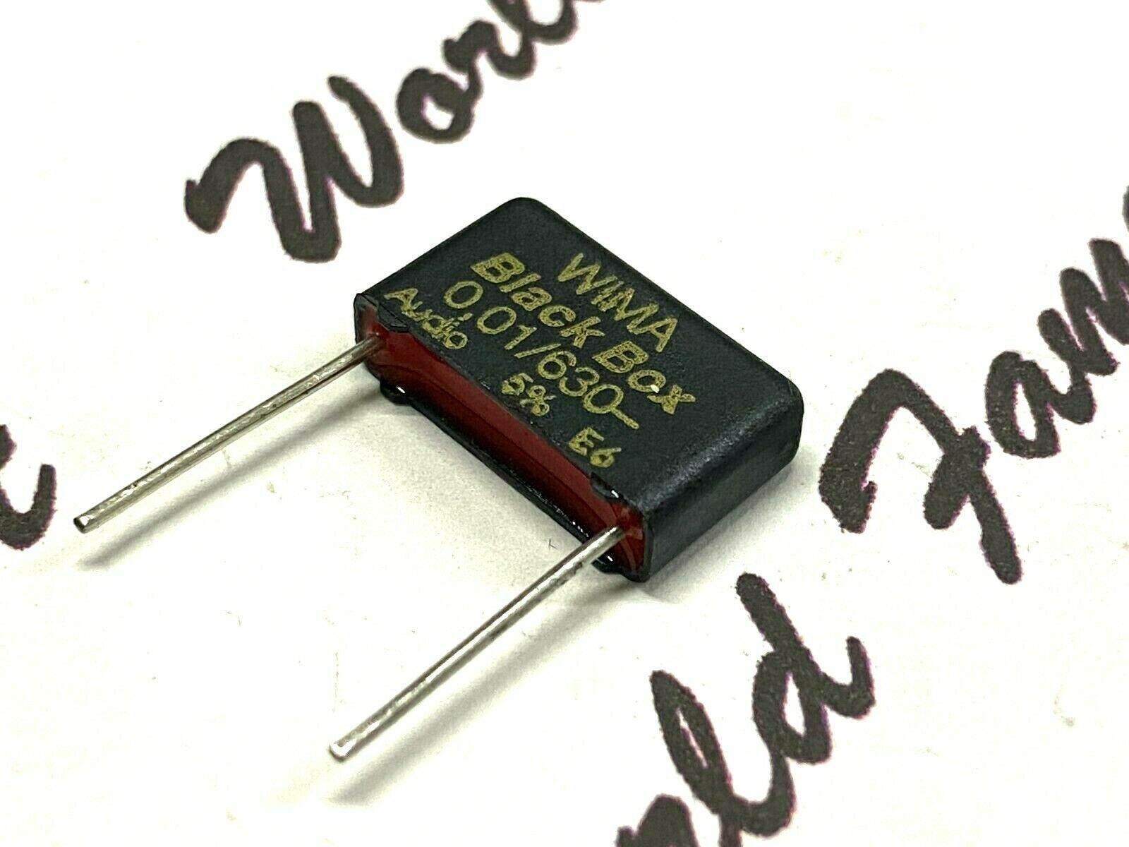 1pcs - WIMA Black Box 0.01uF 630V 5% pitch:15mm Film Capacitor For Audio
