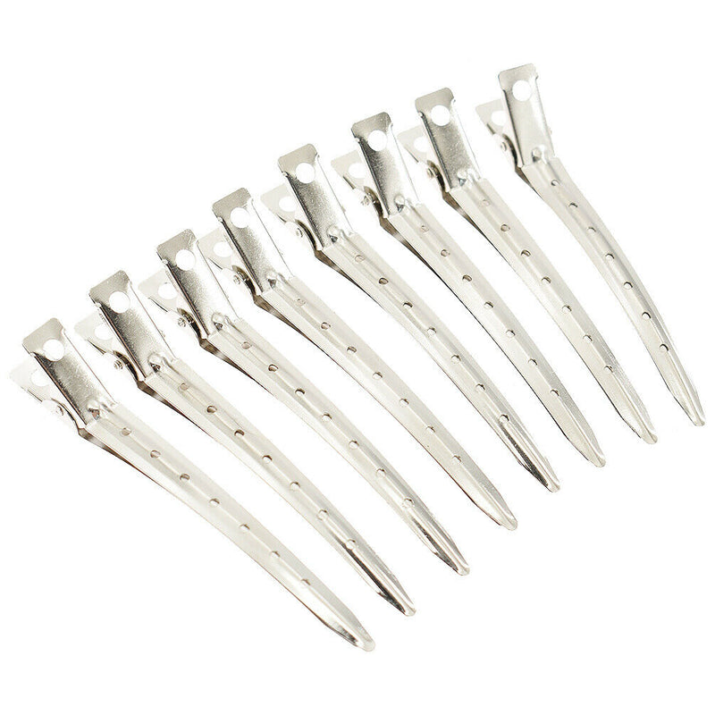 20Pcs Hairdressing Duck Bill Alligator Clips Professional Hair Clip Salon
