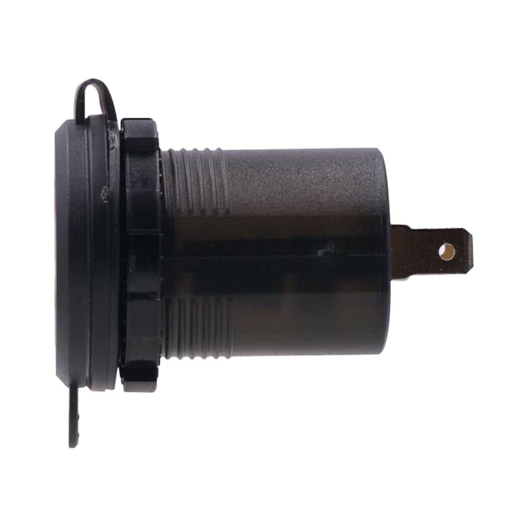 Waterproof Dual 4.2A USB Fast Charger Socket Power Outlet with Digital Voltmeter