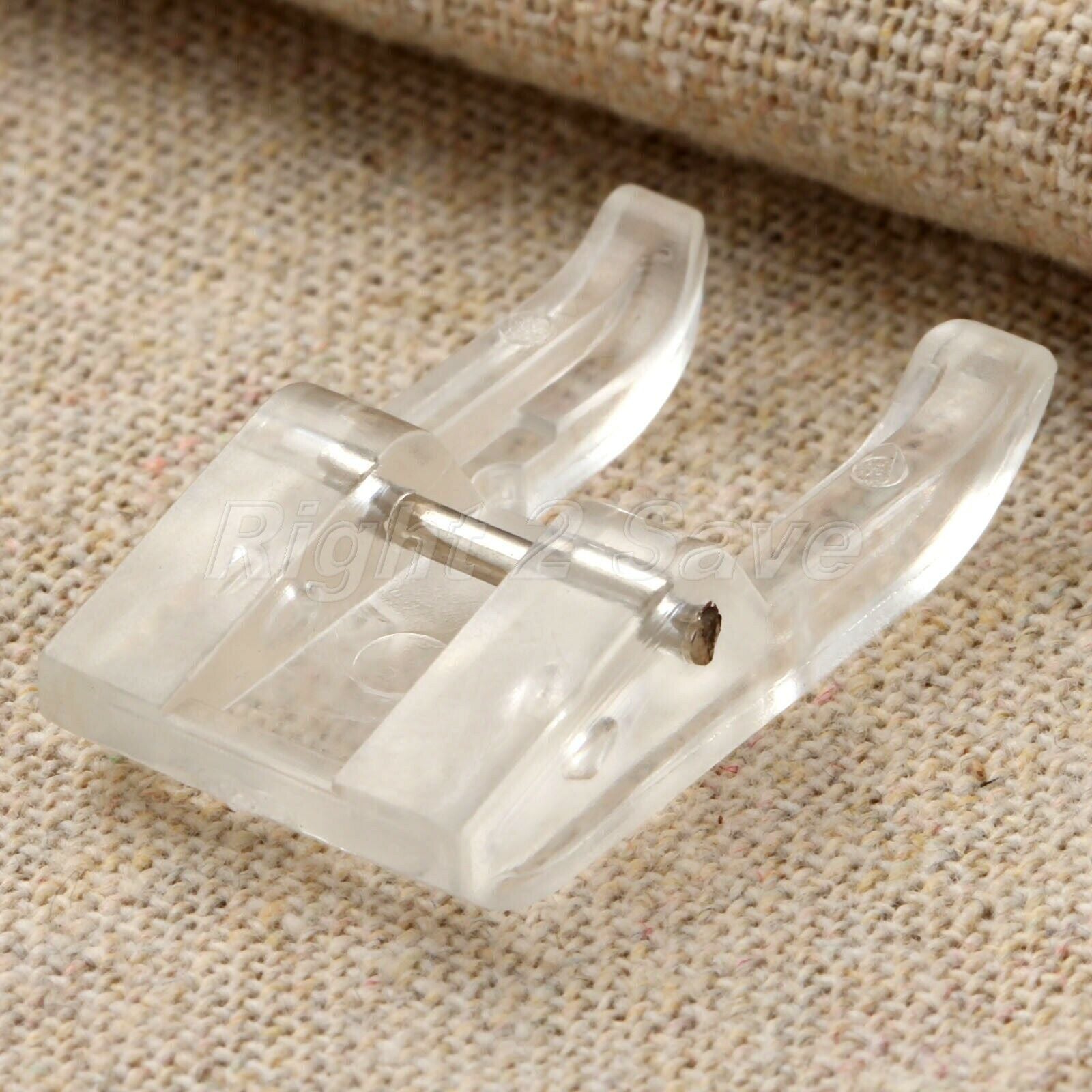 1.6cm*2.9cm Snap On Clear View Open Toe Foot For Brother Janome Sewing Machine