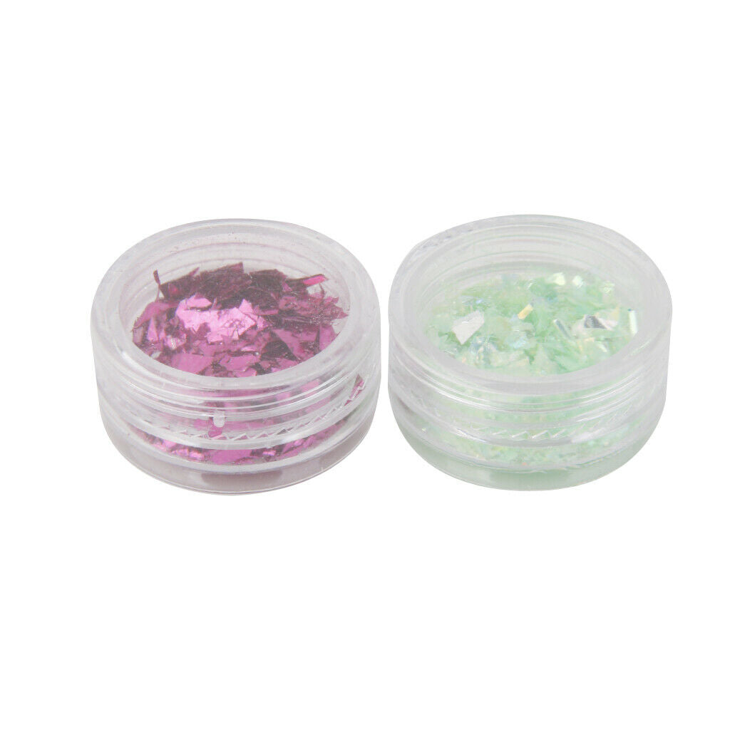 Set of 12 Colors Glitter Glitter Makeup Art Manicure