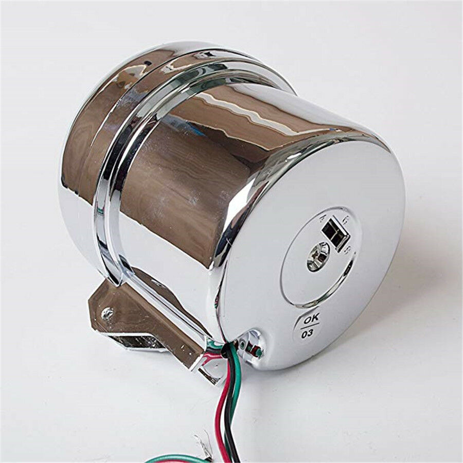 3.75" Car Tachometer Gauge 7 LED Colors Adjustable 0-8000 RPM Shift-Light
