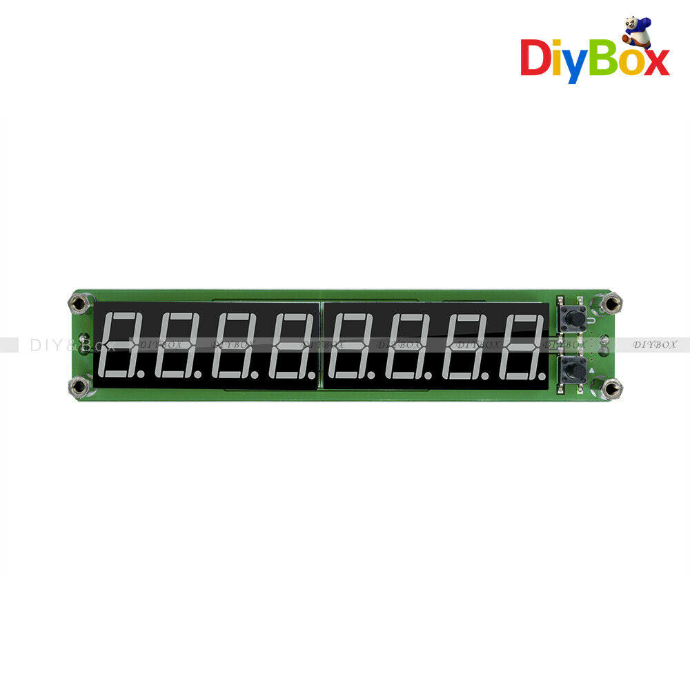 Signal Frequency Counter RF 0.1-60MHz 20MHz ~ 2.4GHz Green Cymometer Tester