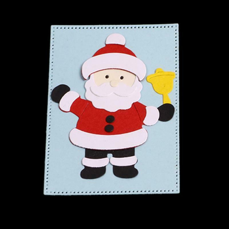 Christmas Santa Metal Cutting Dies Stencil DIY Scrapbooking Album Paper Template
