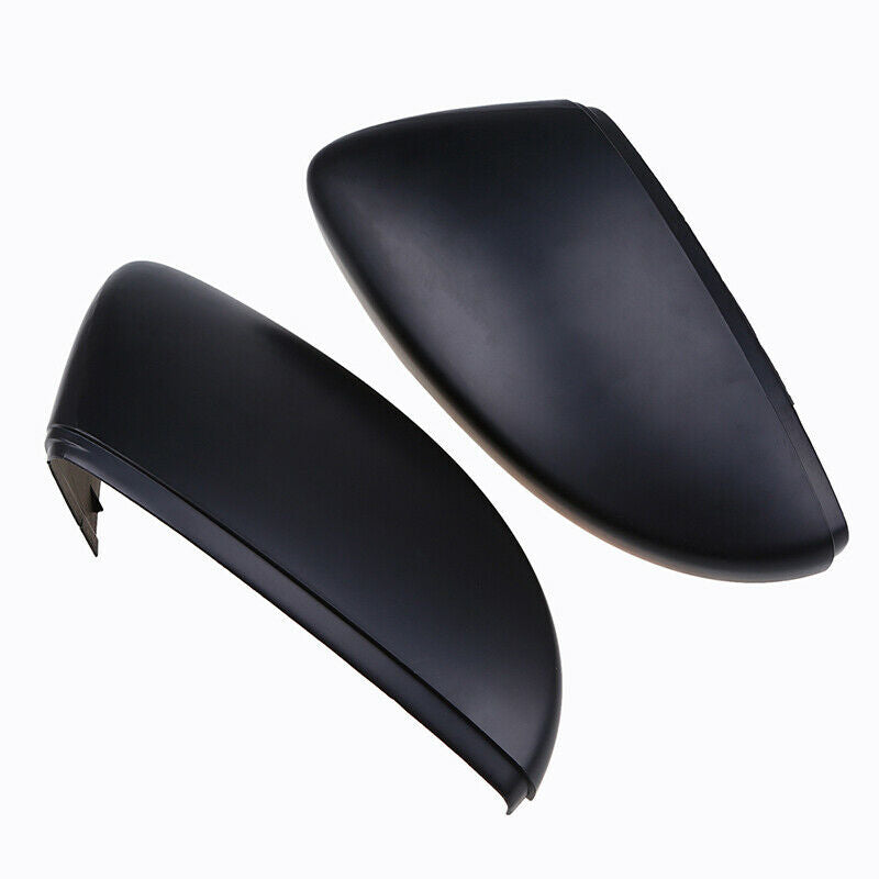 For Volkswagen Jetta Beetle 2012-2018 2Pcs Matte black Rear View Mirror Cover