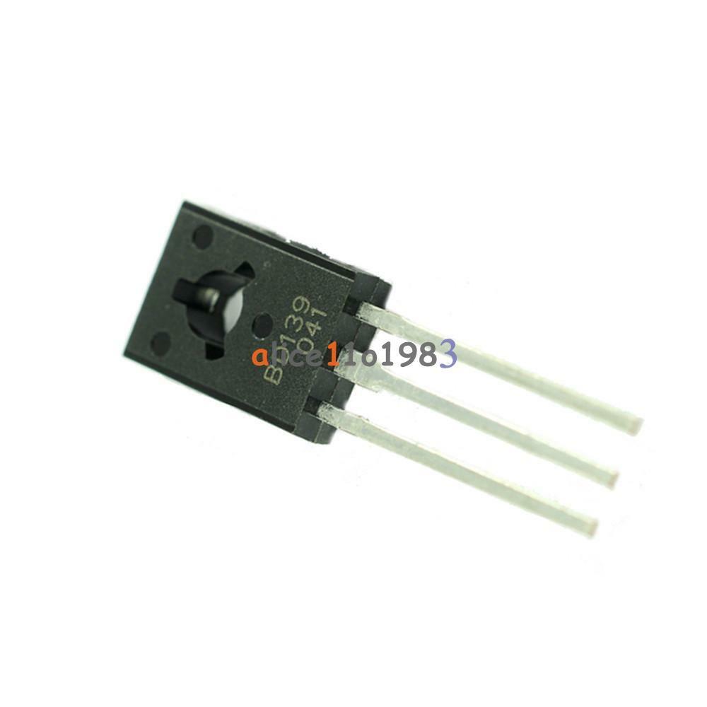 20Pcs BD139 TRANSISTOR NPN 1.5A 80V TO126 NEW