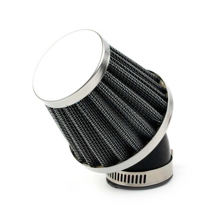 38mm Motorcycle  Bent Neck Air Filter For Pit Bike ATV Quad GY6 Moped Scooter