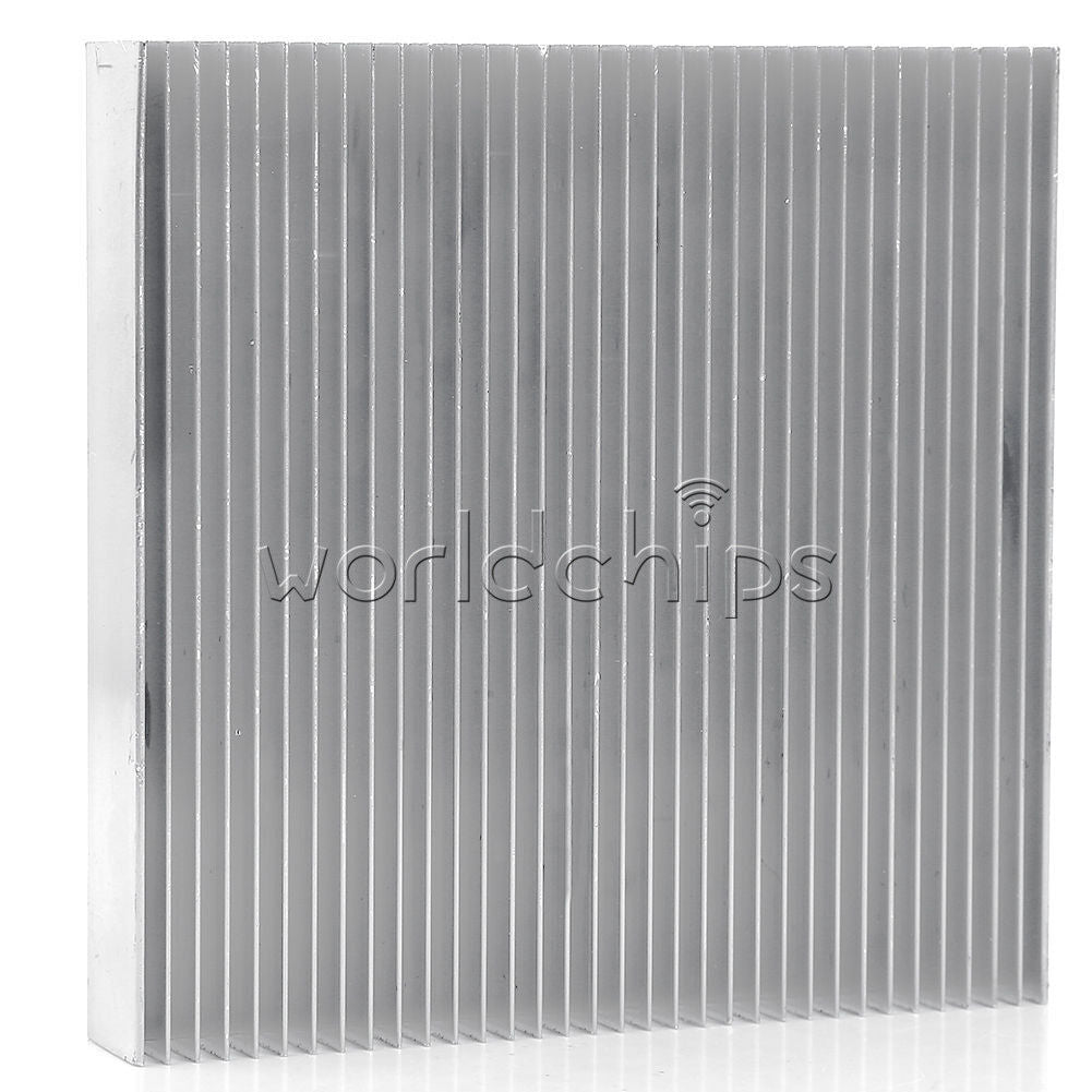 Aluminum Heat Sink Cooling 90x90x15mm LED Power IC Transistor DC Converter