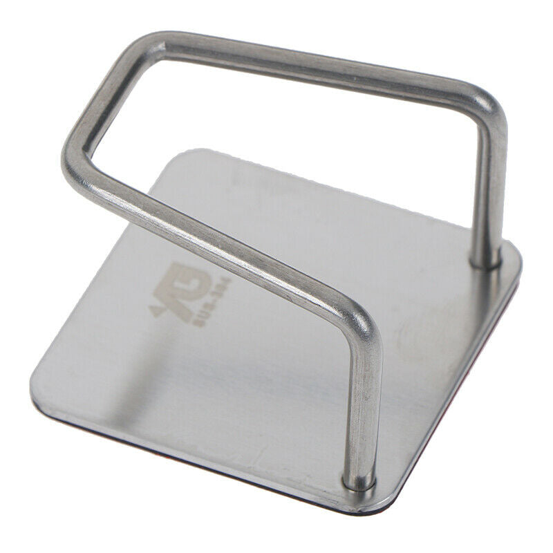 Kitchen Dishwashing Stainless Brush Holder Clip Sponge Drainer Drying Rac.l8