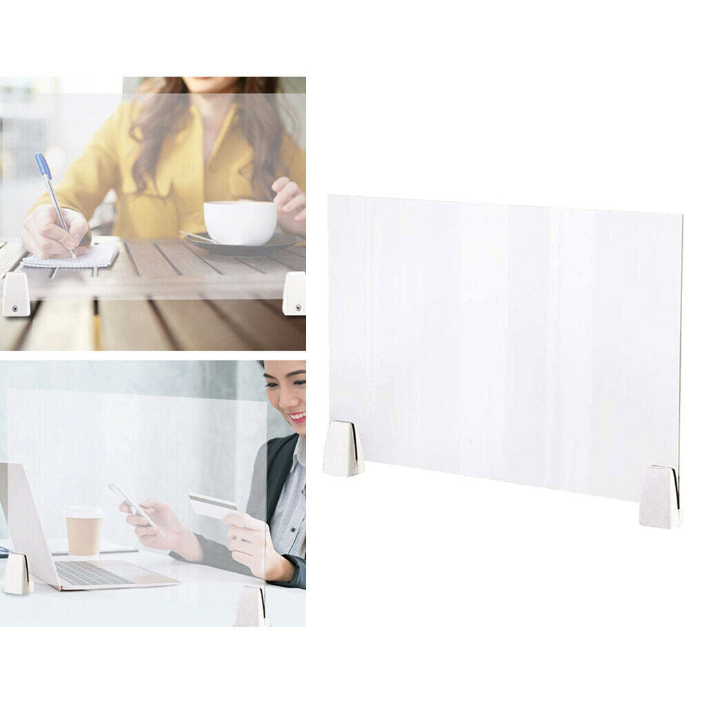 1pc Store Protection Sneeze Guard Acrylic Cover Fit Nail Salon Table