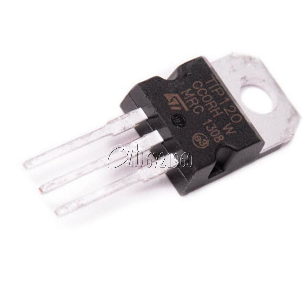 10PCS TIP120 TO-220 Darlington Transistors NPN