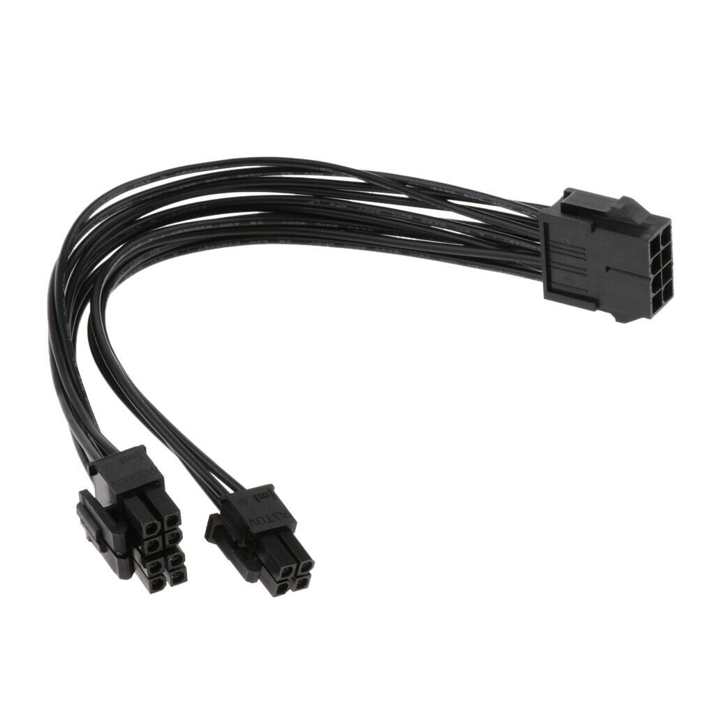20cm CPU 8 Pin to CPU 8+4Pin Power Supply Y Adapter Cord Extension Cable