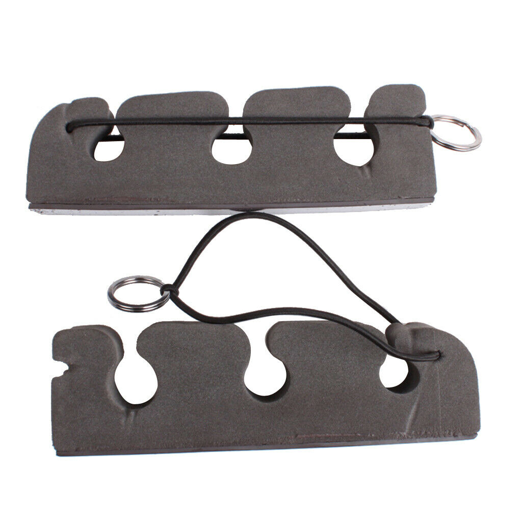 Fly Fishing Rod Holder Magnetic Portable Car Fly Rod Stand Rack for 3 Rods