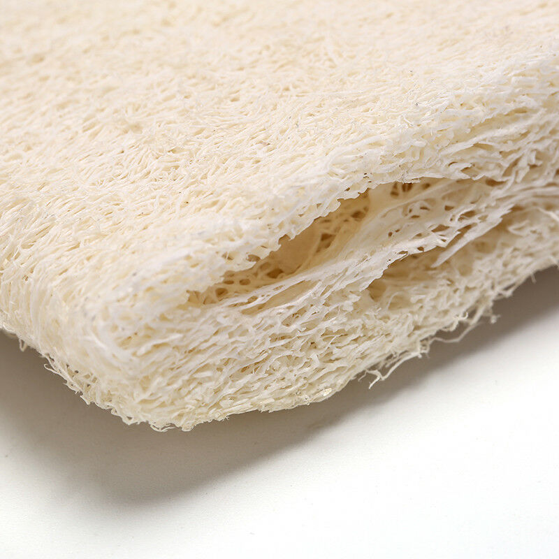 1xNatural loofah sponge bath rub exfoliate bath towel clean body exfoliati.l8