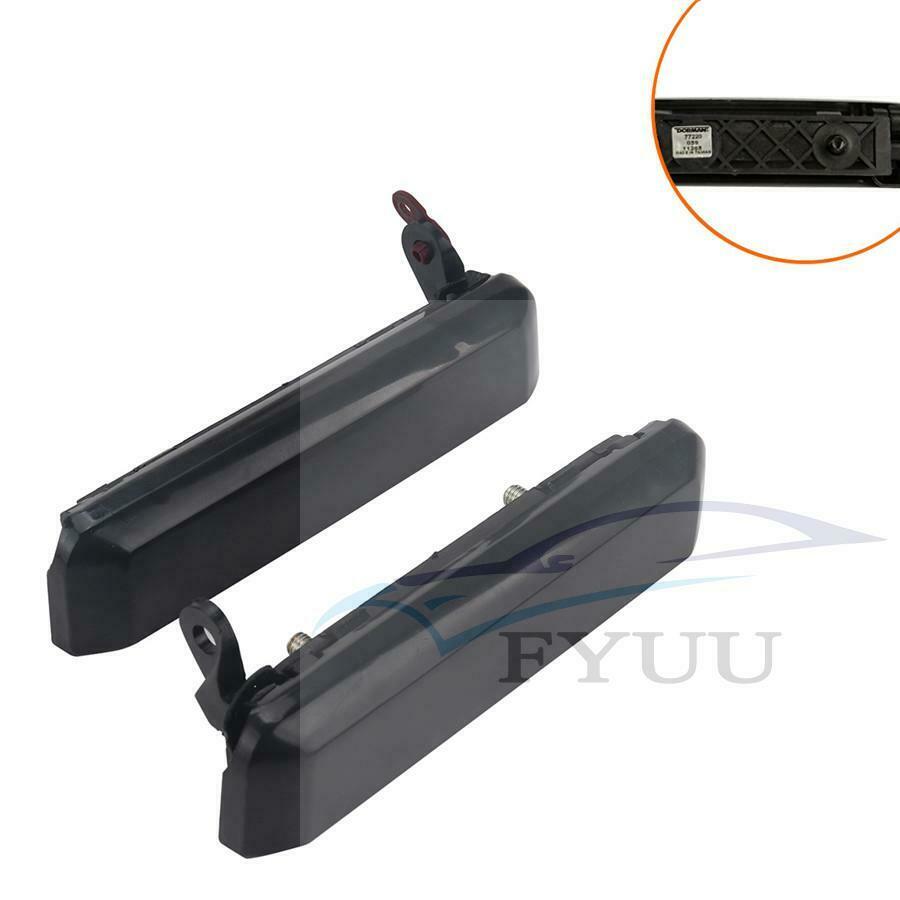 1 Pair Outside Front Door Handle Set for 86-97 D21 Hardbody Pickup Pathfinder