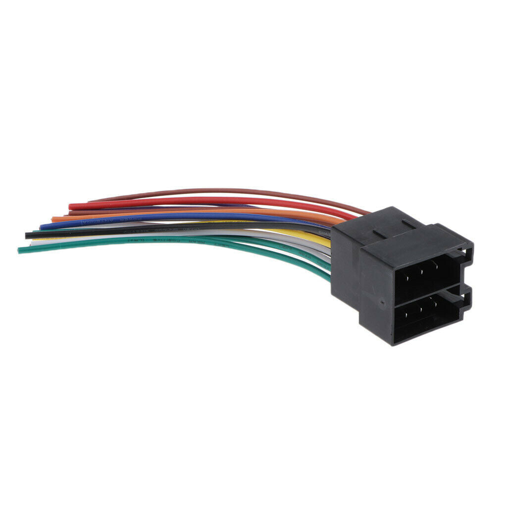 Male ISO Bare End Adpater Wire Connector Car Stereo Radio FOR  Beetle
