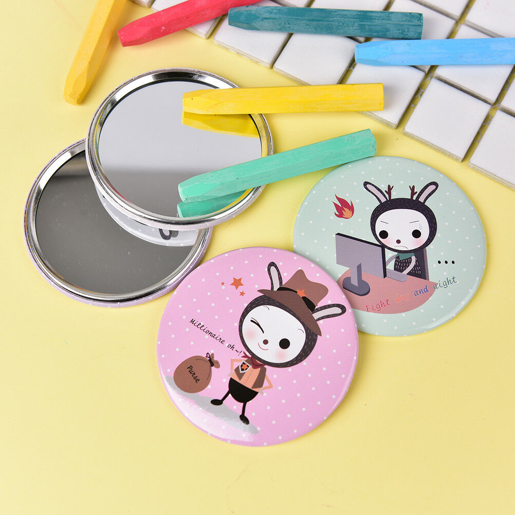 Mini Rabbit Series Mirror Portable Makeup Mirror Small Pocket Travel One -.l8
