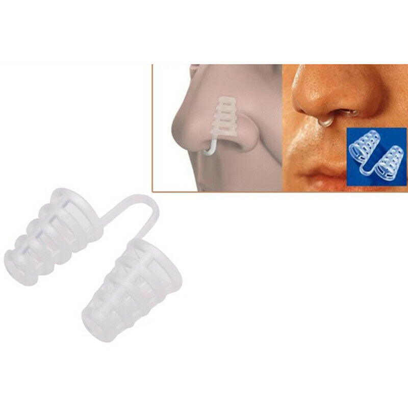 2Pcs Anti Snoring Nose Vents Stop Clip Anti Snore Sleep Nasal Dilators De.l8