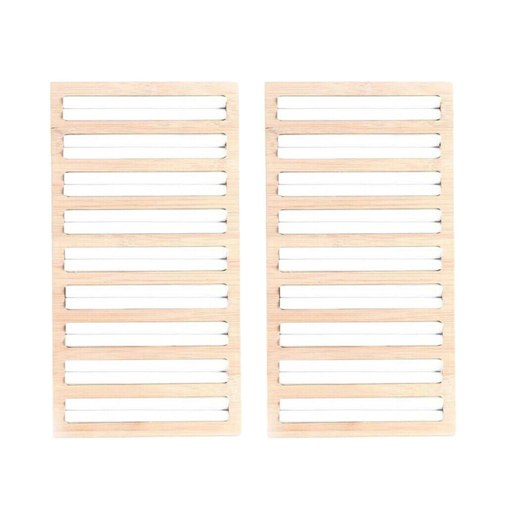 2x White Jewelry Display Plate Earrings Storage Holder Tray Home Decor