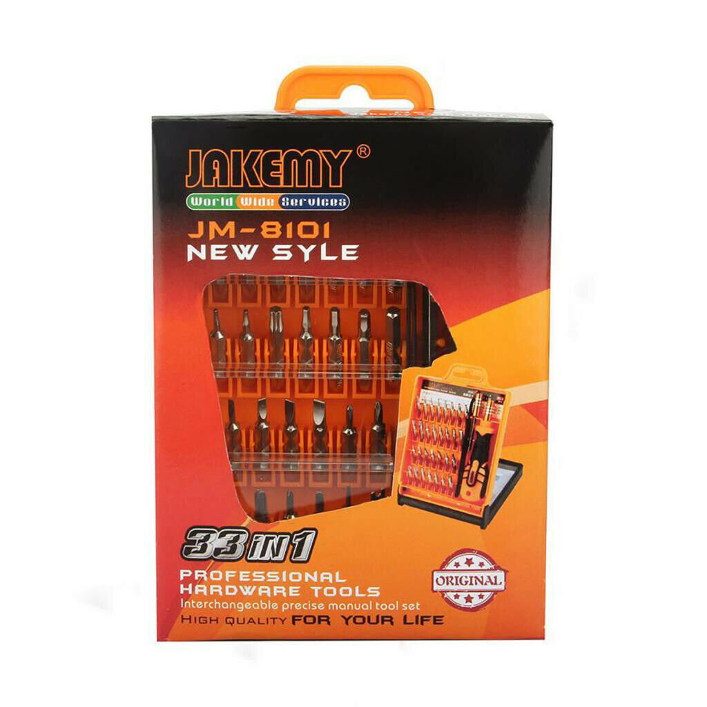 Multi-purpose 33 in 1 Screwdriver Set Mini Electronic Screwdriver Bits for