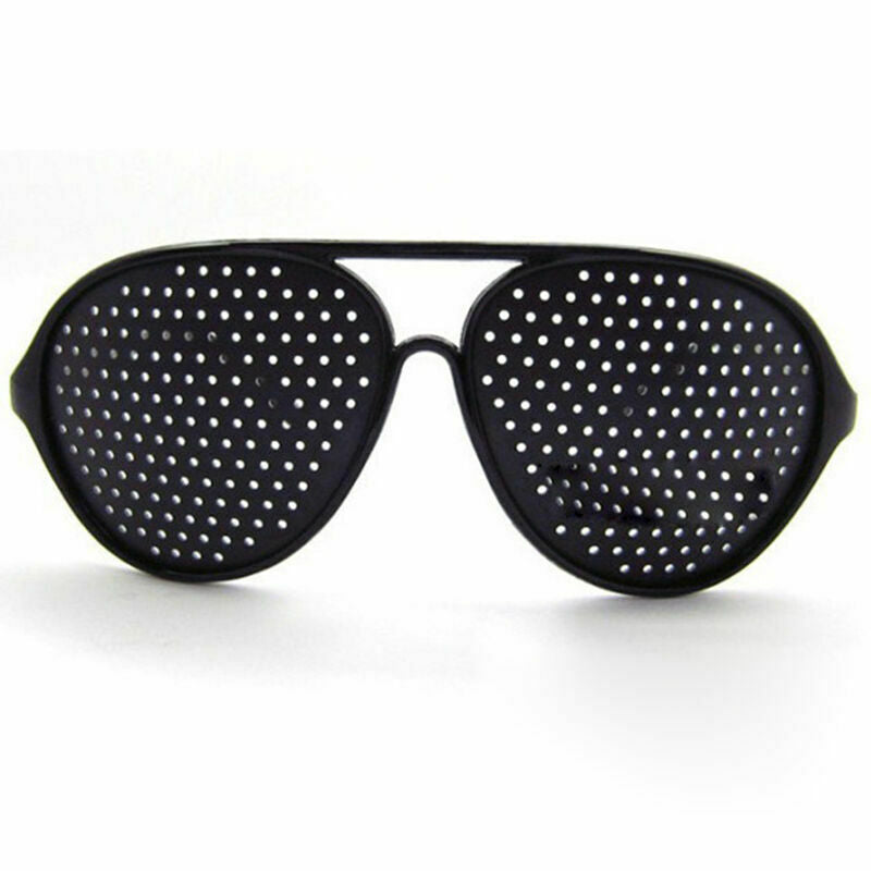 Eyesight Improvement Vision Care Exercise Eyewear Pinhole Training Glasses A8M3