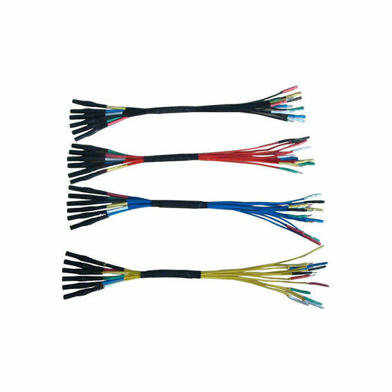 4pcs Hantek HT306 6 Channel 6 Way Universal Breakout Leads for Oscilliscope NEW