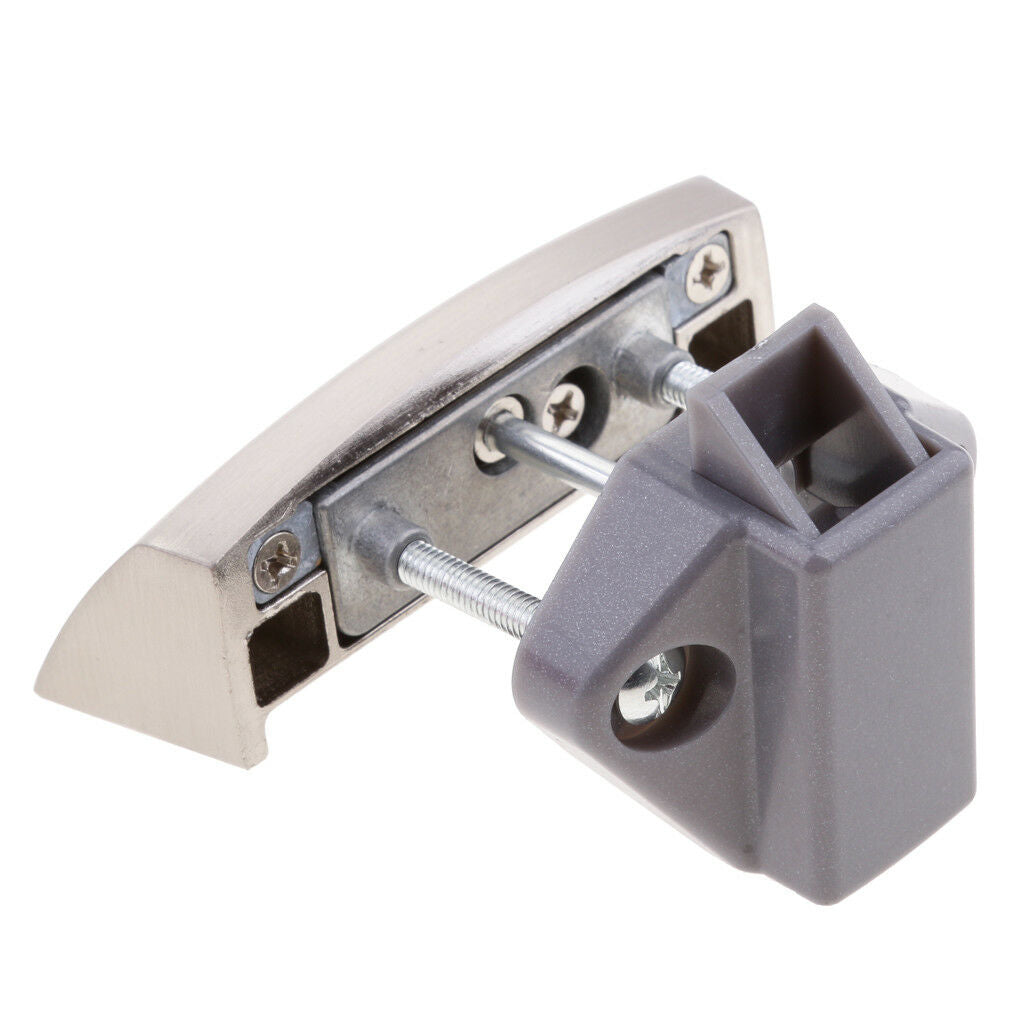 Home Motorhome Caravan Furniture Drawer Cabinet Cupboard Lock Handle Nickel