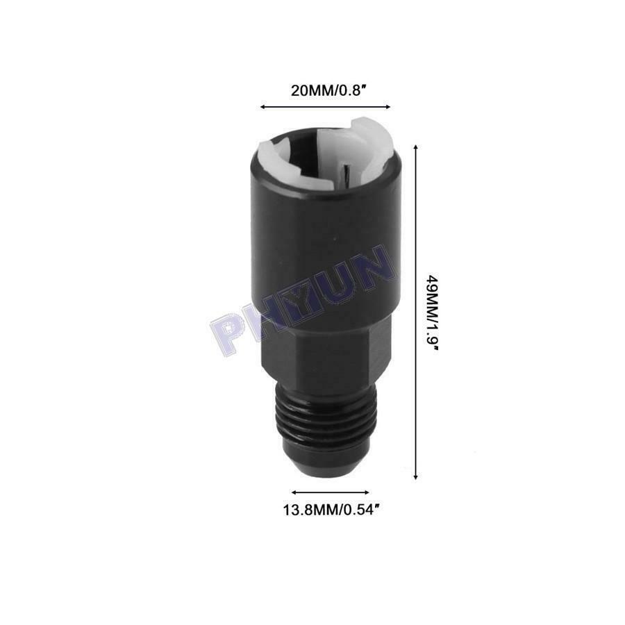 3x 6AN Fuel Rail Line Fitting Adaptor Kit For LS1 Corvette LQ4/LQ9 Truck Rails