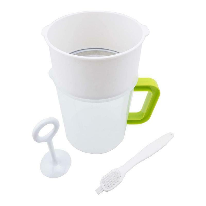 5 Pcs Yogurt Strainer Soy Milk Nut Greek Usage Food Strainer Household Durable