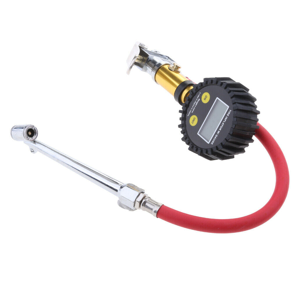 Digital Car Air Tire Tyre Inflator High Accurate Pressure Gauge Tester #4