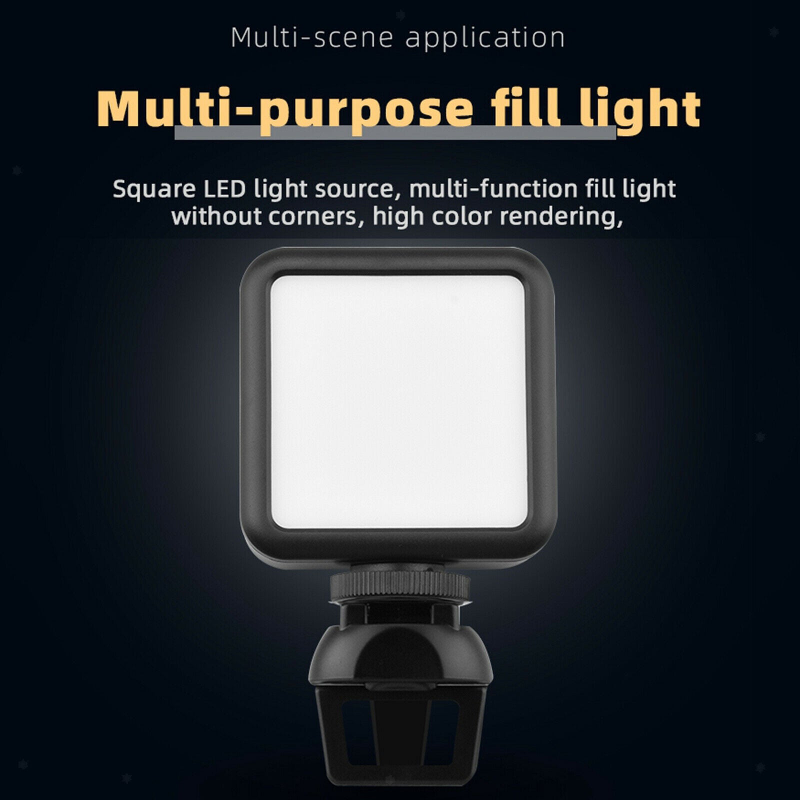 49 Lamp Beads Video Conference Lighting Kit for Interview Live Streaming