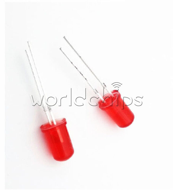 100pcs 3mm Red Color Round LED Light Emitting Diodes Component Wholesale