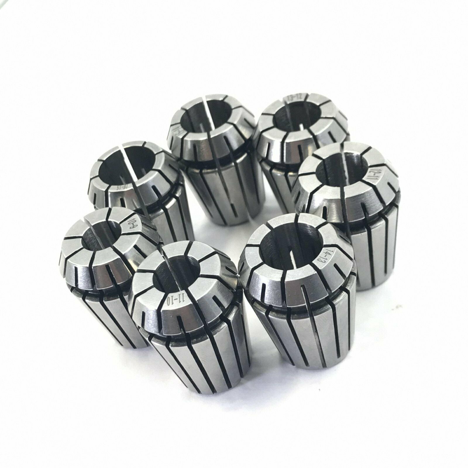 7pcs ER25 (2,4,6,8,10,12,16 ) Spring collet ER Collet chuck CNC Cilling Lathe