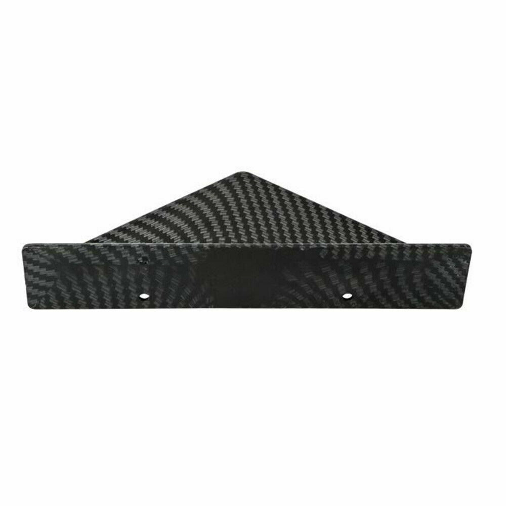 4Pcs Universal Rear Bumper Diffuser Fin Spoiler Lip Wing Splitter Carbon Fiber