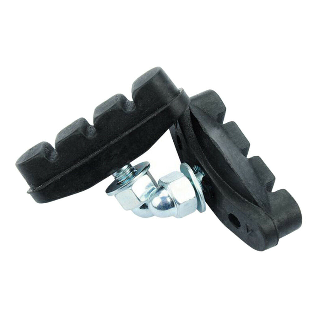 Pack of 2 Bike C Brake Pads Bicycle Caliper Blocks Universal Cycle Parts