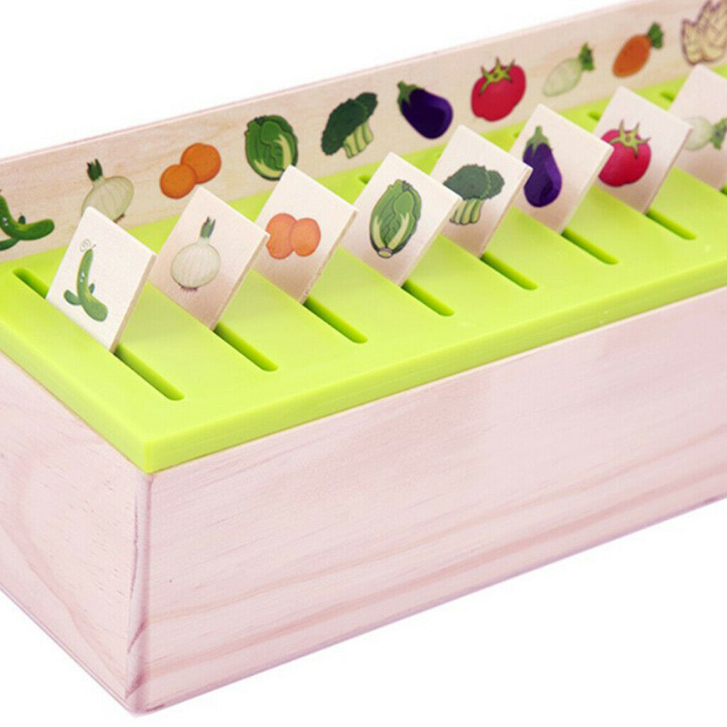 Infant Kids Matching Grouping Montessori Toys Number Patterns 8 Catagories