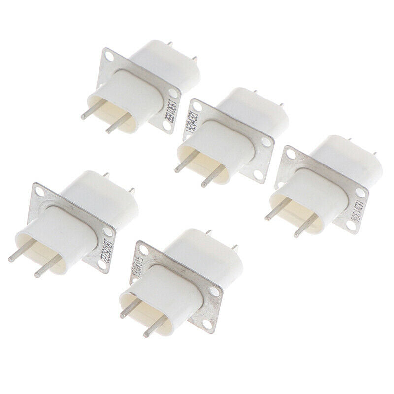 5Pcs Electronic Microwave Oven Magnetron 4 Filament Pin Sockets Converter.l8